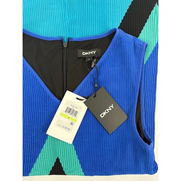 DKNY Color Block Dress (B49#4) - Picture 3 of 8